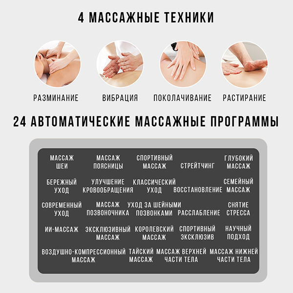 Массажное кресло Méridien Houston (black) Массажное кресло Méridien Houston (black)