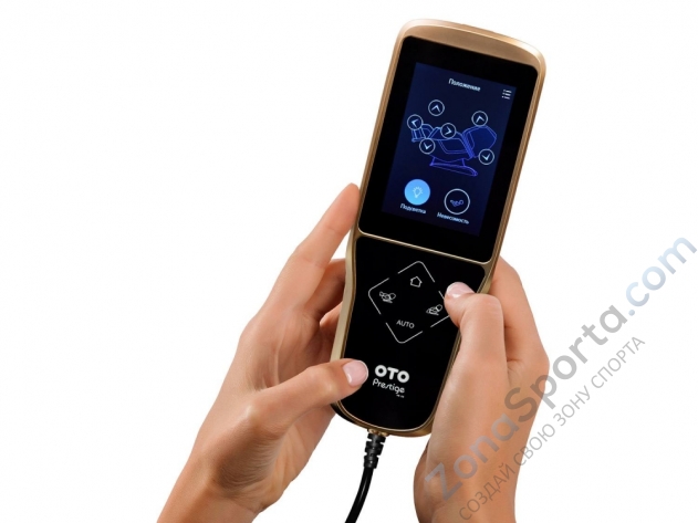 Массажное кресло Oto Prestige ZEN PRO PE-09 Galaxy Grey