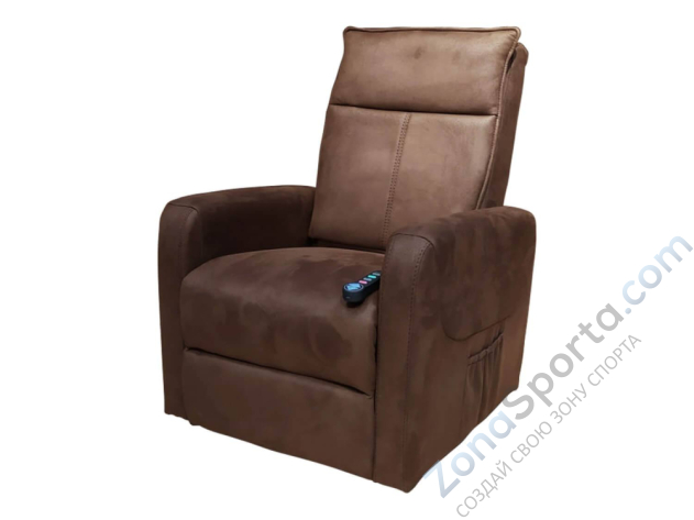 Массажное кресло-реклайнер EGO Lift Chair DM04004 Шоколад Массажное кресло-реклайнер EGO Lift Chair DM04004 Шоколад