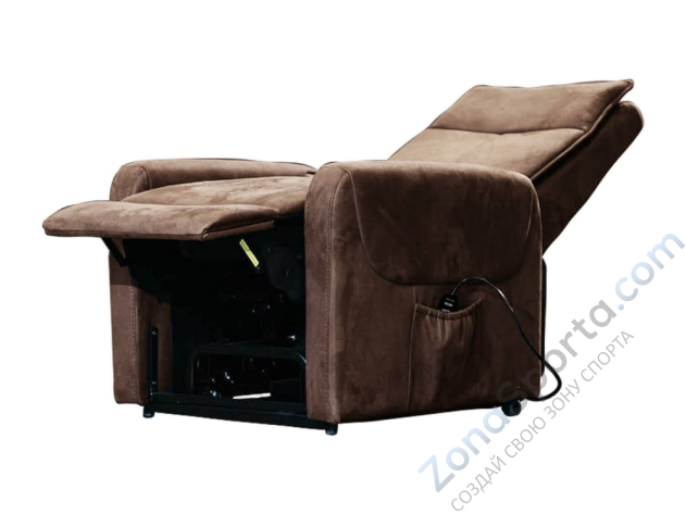 Массажное кресло-реклайнер EGO Lift Chair DM04004 Шоколад Массажное кресло-реклайнер EGO Lift Chair DM04004 Шоколад