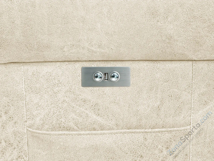 Массажное кресло-реклайнер с подъемом Fujimo Lounge Up F7003 ULFL Айвори (Orlando 1)