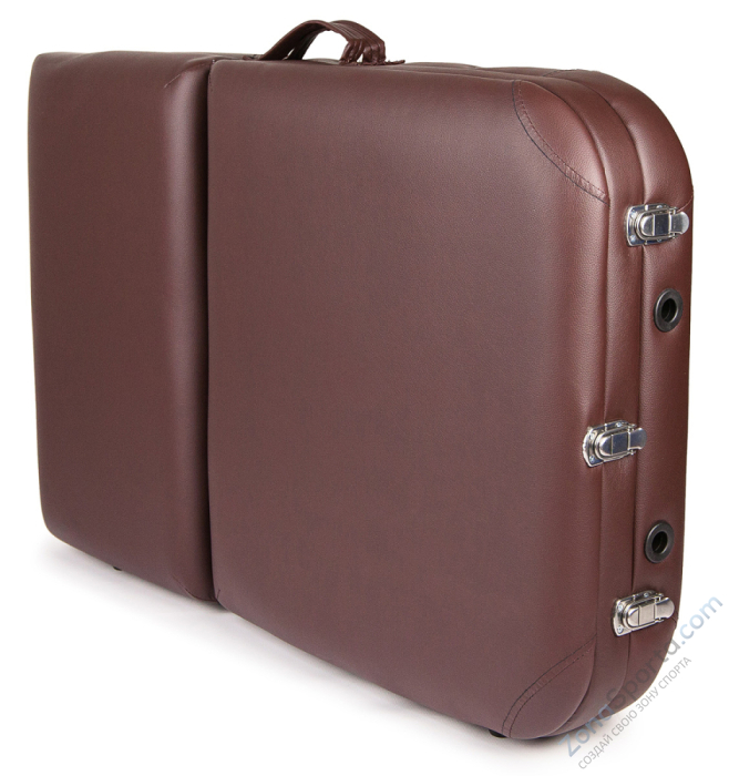 Массажный стол Atlas Sport 70 см складной 3-с деревянный (коричневый)