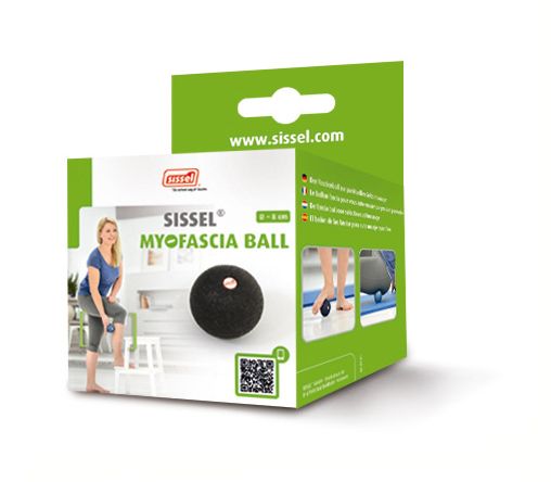 Массажный мячик SISSEL Myofascia Ball диаметр 12 см, синий
