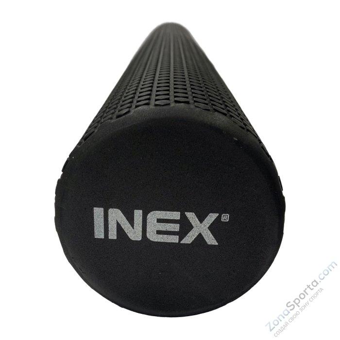 Массажный ролл INEX EVA Foam Roller Фельденкрайз черный Массажный ролл INEX EVA Foam Roller Фельденкрайз черный