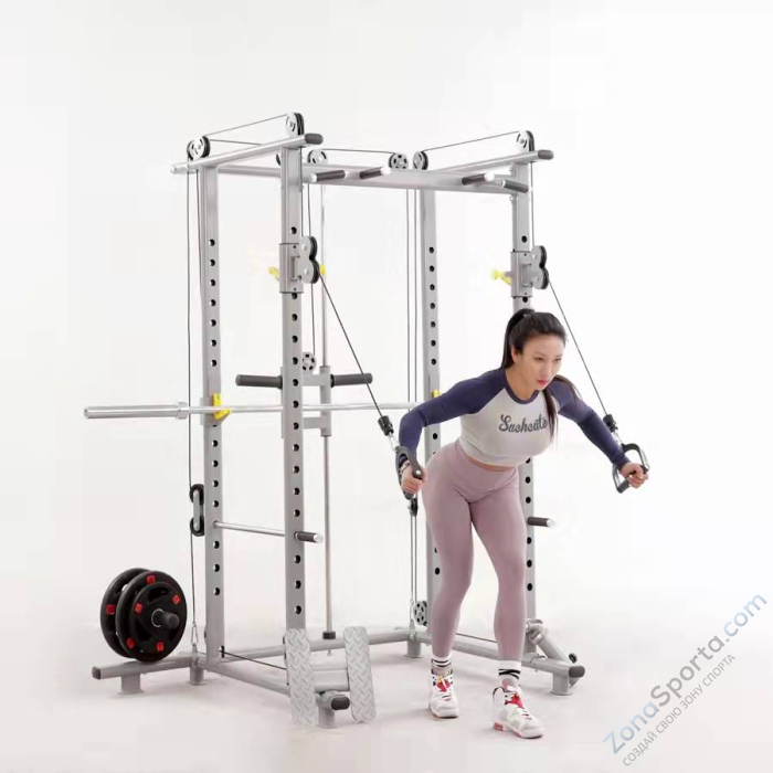 Многофункциональная силовая рама Iron Bull IR-9004 Многофункциональная силовая рама Iron Bull IR-9004