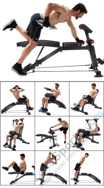 Многофункциональная скамья VictoryFit VF-T21 Многофункциональная скамья VictoryFit VF-T21