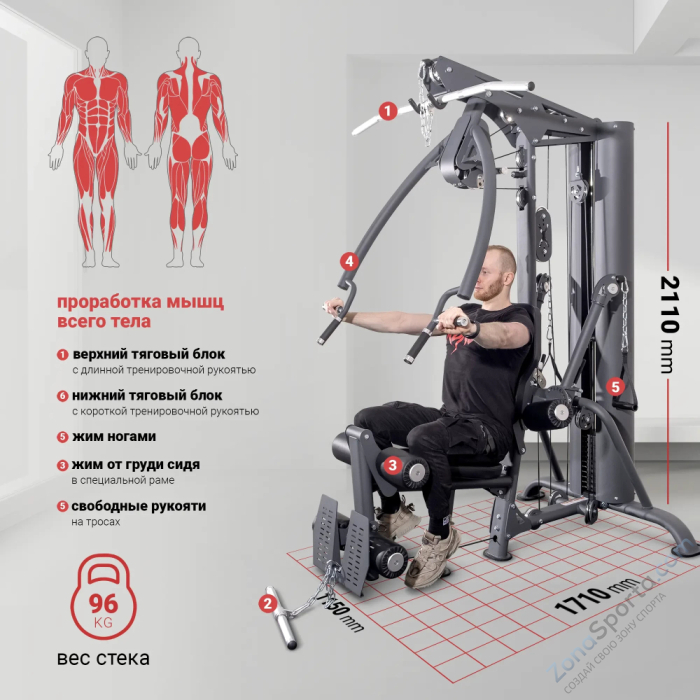Многофункциональная станция Protrain PR-HG8000 Многофункциональная станция Protrain PR-HG8000