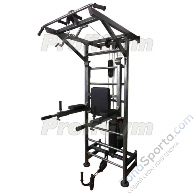 Многофункциональный тренажёрный комплекс ProfiGym на базе шведской стенки Многофункциональный тренажёрный комплекс ProfiGym на базе шведской стенки