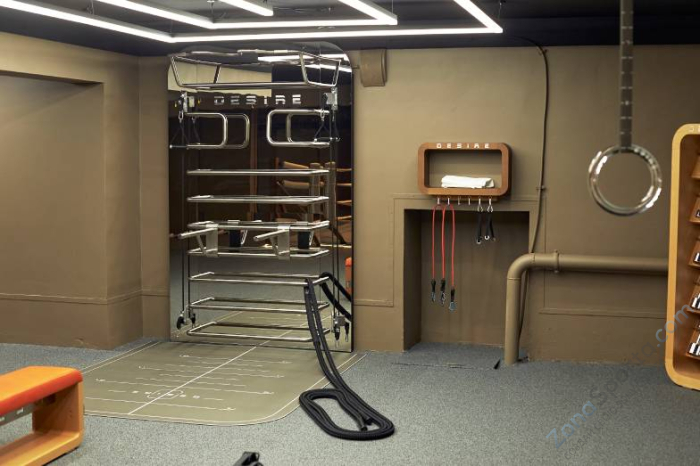 Многофункциональный комплекс с зеркальной стенкой и элементами из нержавеющей стали Desire Prime Vision Многофункциональный комплекс с зеркальной стенкой и элементами из нержавеющей стали Desire Prime Vision