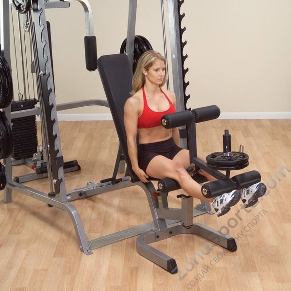 Мультикомплекс Body Solid GS348QP4 на базе машины Смита GS348Q Мультикомплекс Body Solid GS348QP4 на базе машины Смита GS348Q