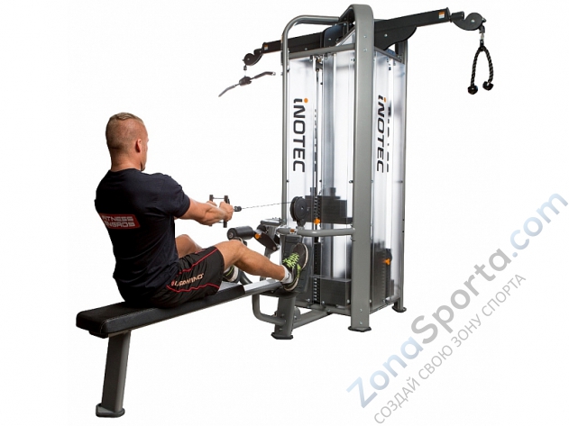 Тренажер 4-х сторонний силовой комплекс с защитными кожухами Inotec