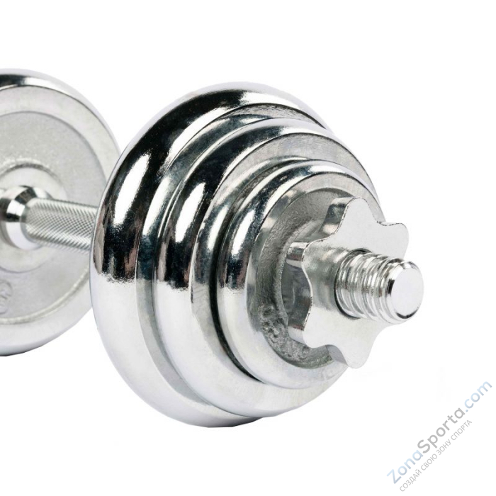 Набор гантелей 20 кг в кейсе Profi-Fit