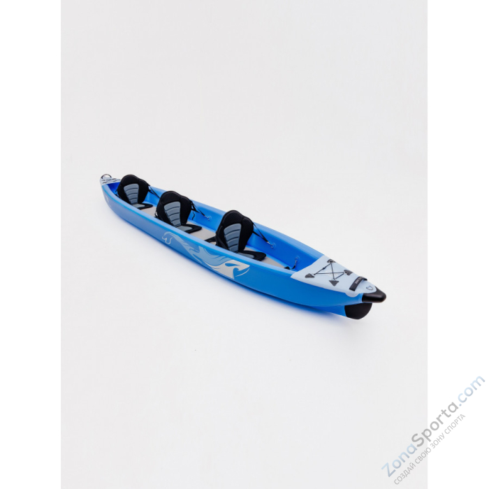 Надувной каяк трехместный Blau See Whale-3 Премиум