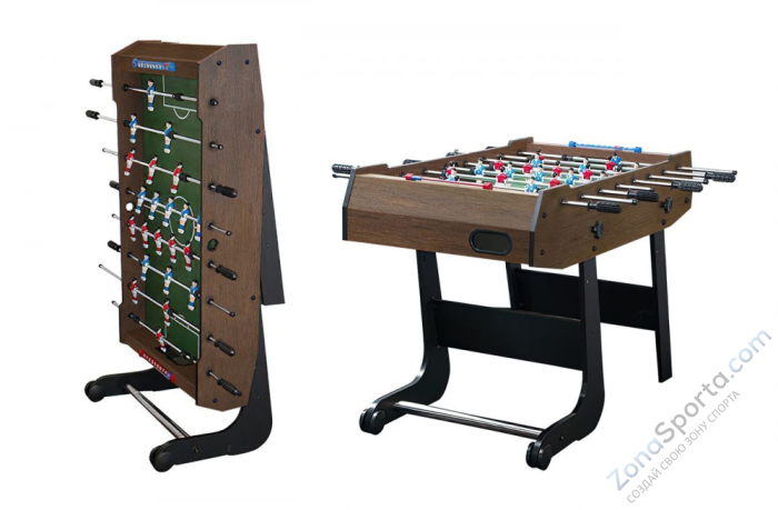 Настольный футбол (кикер) Maccabi Mini (венге, складной) Настольный футбол (кикер) Maccabi Mini (венге, складной)