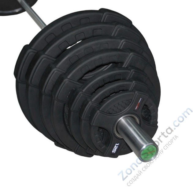 Олимпийский обрезиненный диск Pangolin WP088 1.25 кг