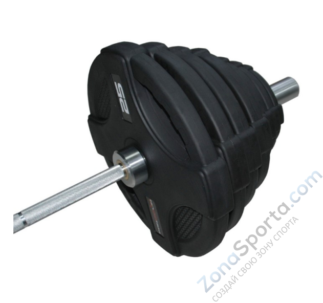 Олимпийский обрезиненный диск Pangolin WP088 25 кг Олимпийский обрезиненный диск Pangolin WP088 25 кг