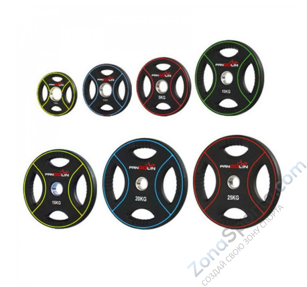 Олимпийский полиуретановый диск Pangolin WP012PU 25 кг Олимпийский полиуретановый диск Pangolin WP012PU 25 кг