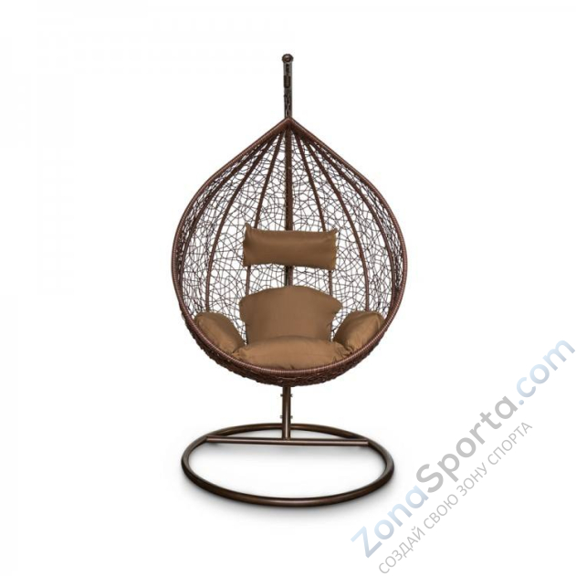Плетёные качели Kvimol KM-0001 (ENL 1004L) большая корзина Плетёные качели Kvimol KM-0001 (ENL 1004L) большая корзина