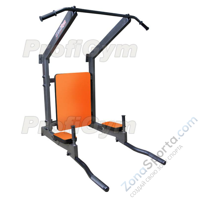 Пресс-турник-брусья настенный складной ProfiGym СВ-0081-G Пресс-турник-брусья настенный складной ProfiGym СВ-0081-G