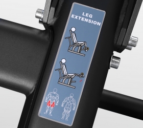 Разгибание ног сидя Bronze Gym PL-1711 Разгибание ног сидя Bronze Gym PL-1711