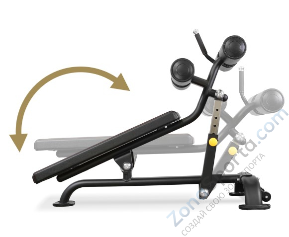 Регулируемая скамья для пресса Bronze Gym BR-1005 Регулируемая скамья для пресса Bronze Gym BR-1005