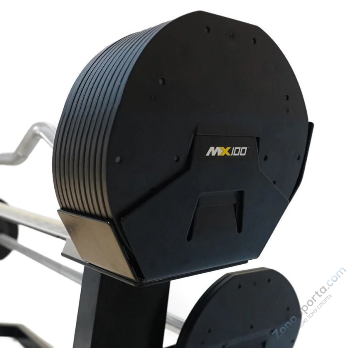 Регулируемая штанга MX Select МХ100, вес 12,8-45,5 кг Регулируемая штанга MX Select МХ100, вес 12,8-45,5 кг