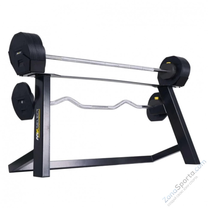 Регулируемая штанга MX Select МХ100, вес 12,8-45,5 кг Регулируемая штанга MX Select МХ100, вес 12,8-45,5 кг