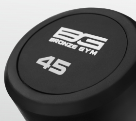 Штанга обрезиненная прямая Bronze Gym BG-PA-BB-S45 Штанга обрезиненная прямая Bronze Gym BG-PA-BB-S45