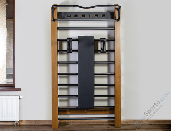 Шведская стенка с брусьями и скамьей Desire Eco Classic Шведская стенка с брусьями и скамьей Desire Eco Classic