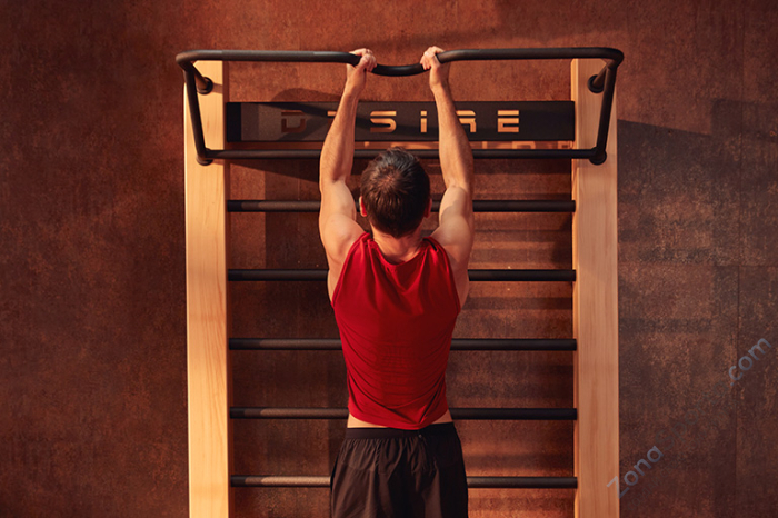 Шведская стенка с брусьями и скамьей Desire Eco Classic Шведская стенка с брусьями и скамьей Desire Eco Classic