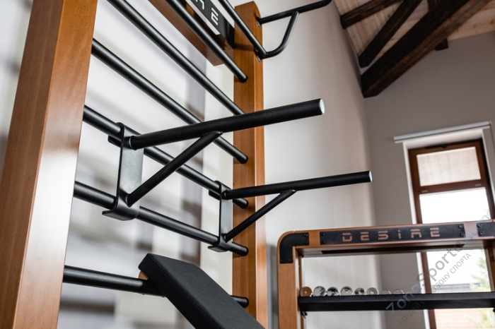 Шведская стенка с брусьями и скамьей Desire Eco Classic Шведская стенка с брусьями и скамьей Desire Eco Classic