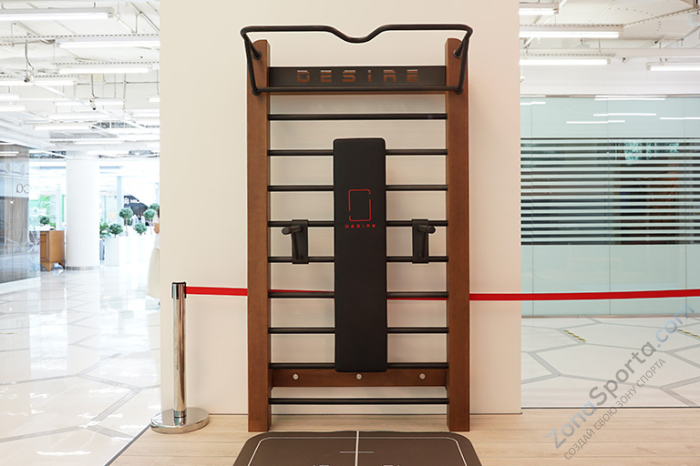 Шведская стенка с брусьями и скамьей Desire Eco Classic Шведская стенка с брусьями и скамьей Desire Eco Classic