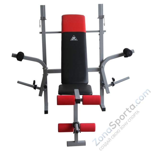 Силовая скамья со стойками DFC D307B Силовая скамья со стойками DFC D307B