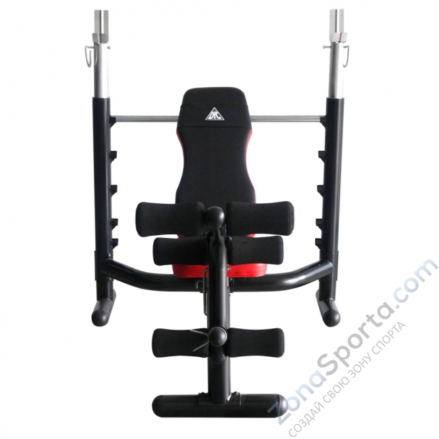 Силовая скамья со стойками DFC D310 Силовая скамья со стойками DFC D310