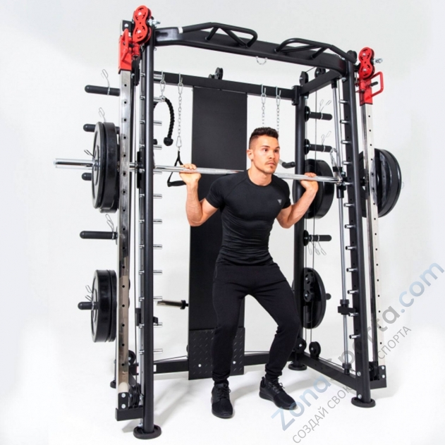 Силовая станция, Машина Смита DFC Powergym D822 Силовая станция, Машина Смита DFC Powergym D822