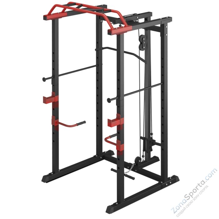 Силовая рама Unix Fit многофункциональная с тягой (300 кг) Силовая рама Unix Fit многофункциональная с тягой (300 кг)