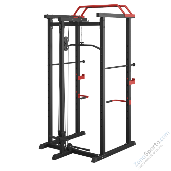 Силовая рама Unix Fit многофункциональная с тягой (300 кг) Силовая рама Unix Fit многофункциональная с тягой (300 кг)