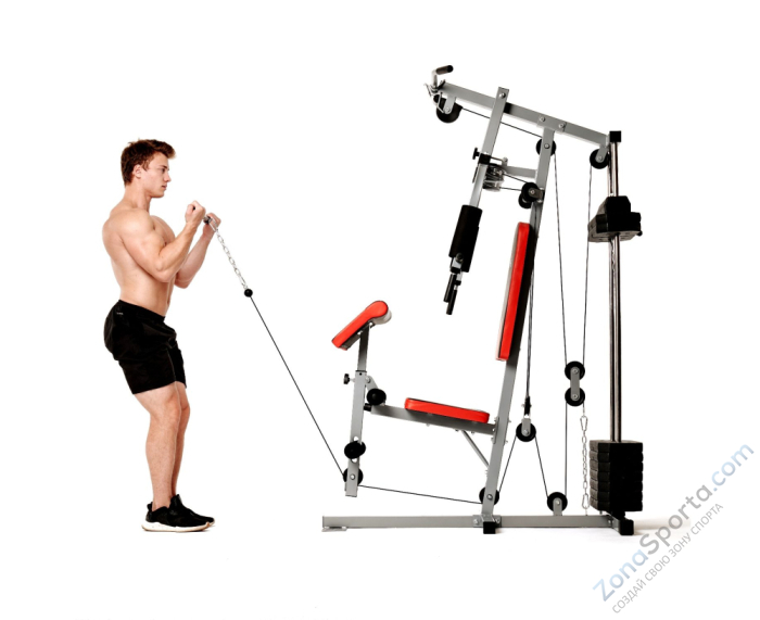 Силовой комплекс DFC HomeGym D7001-60 стек 60 кг Силовой комплекс DFC HomeGym D7001-60 стек 60 кг
