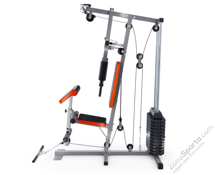 Силовой комплекс DFC HomeGym D7001-60 стек 60 кг Силовой комплекс DFC HomeGym D7001-60 стек 60 кг