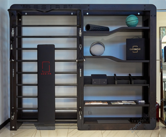 Система хранения аксессуаров и шведская стенка Desire Eco Rack Система хранения аксессуаров и шведская стенка Desire Eco Rack