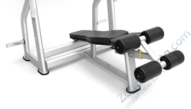 Скамья для жима лёжа с отрицательным углом наклона (40 градусов) Protrain 61A40 Скамья для жима лёжа с отрицательным углом наклона (40 градусов) Protrain 61A40