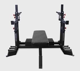 Скамья для жима пауэрлифтерская Bronze Gym AL-320