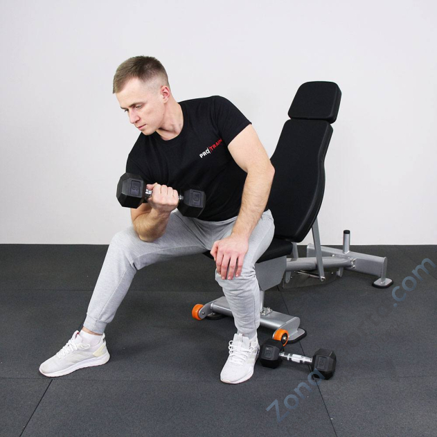 Скамья многофункциональная регулируемая Protrain 61A46 Скамья многофункциональная регулируемая Protrain 61A46