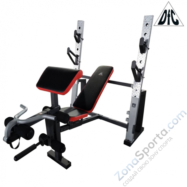 Скамья под штангу с опциями DFC D1606 Скамья под штангу с опциями DFC D1606