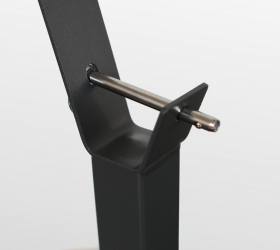 Скамья силовая черная Oxygen Fitness Akron Скамья силовая черная Oxygen Fitness Akron