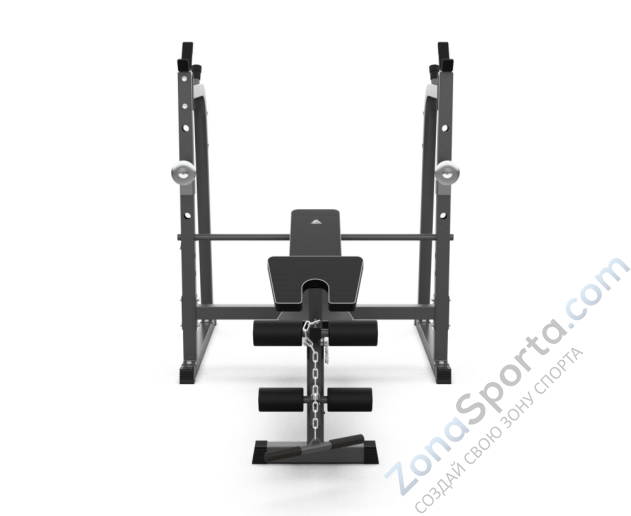 Скамья со стойками под штангу DFC D709 Скамья со стойками под штангу DFC D709