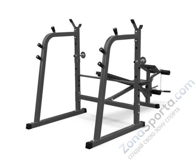 Скамья со стойками под штангу DFC D709 Скамья со стойками под штангу DFC D709