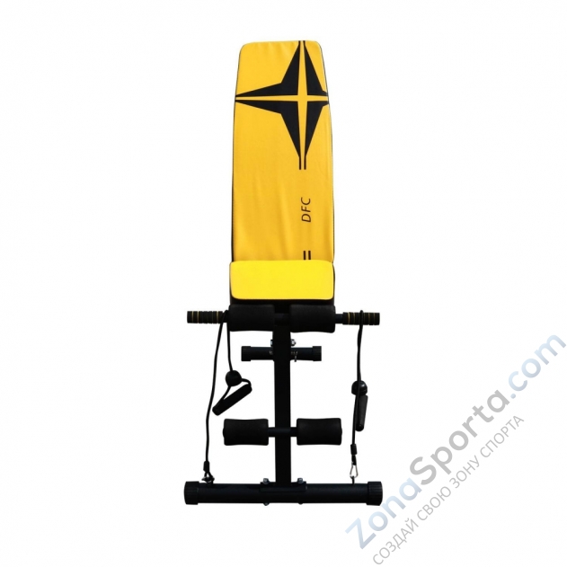 Скамья универсальная с эспандерами DFC D008Y Скамья универсальная с эспандерами DFC D008Y