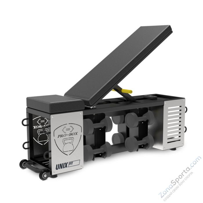 Скамья силовая Unix Fit PRO многофункциональная (UC-C38) Скамья силовая Unix Fit PRO многофункциональная (UC-C38)