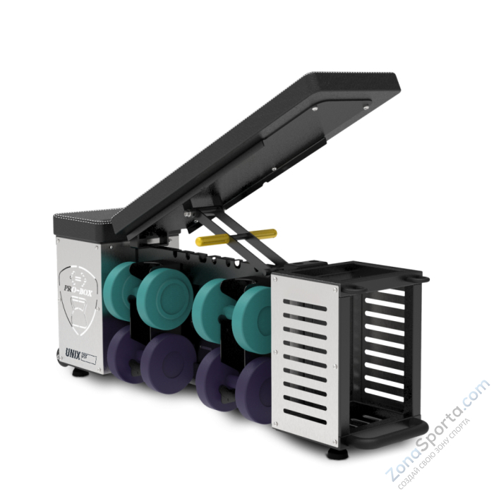 Скамья силовая Unix Fit PRO многофункциональная (UC-C38) Скамья силовая Unix Fit PRO многофункциональная (UC-C38)
